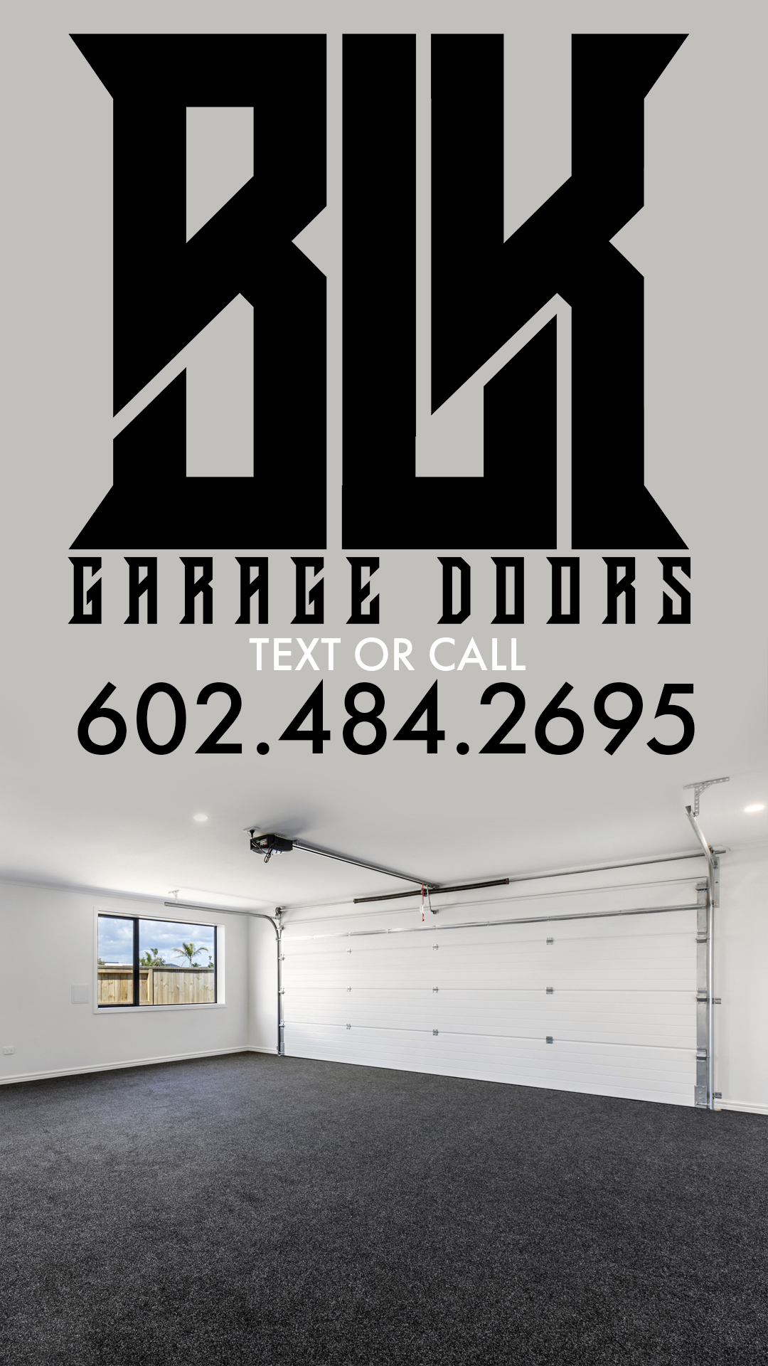 blk garage doors 602-881-7262